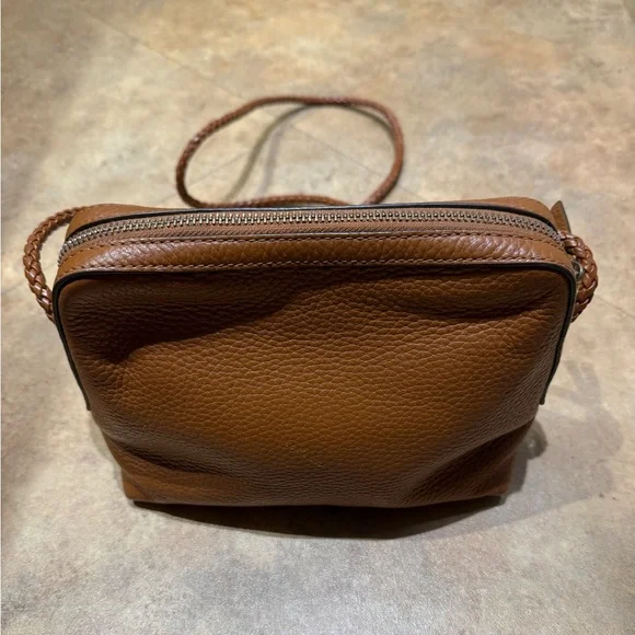 Tory Burch Tan Leather Crossbody Bag - Picture 3 of 6